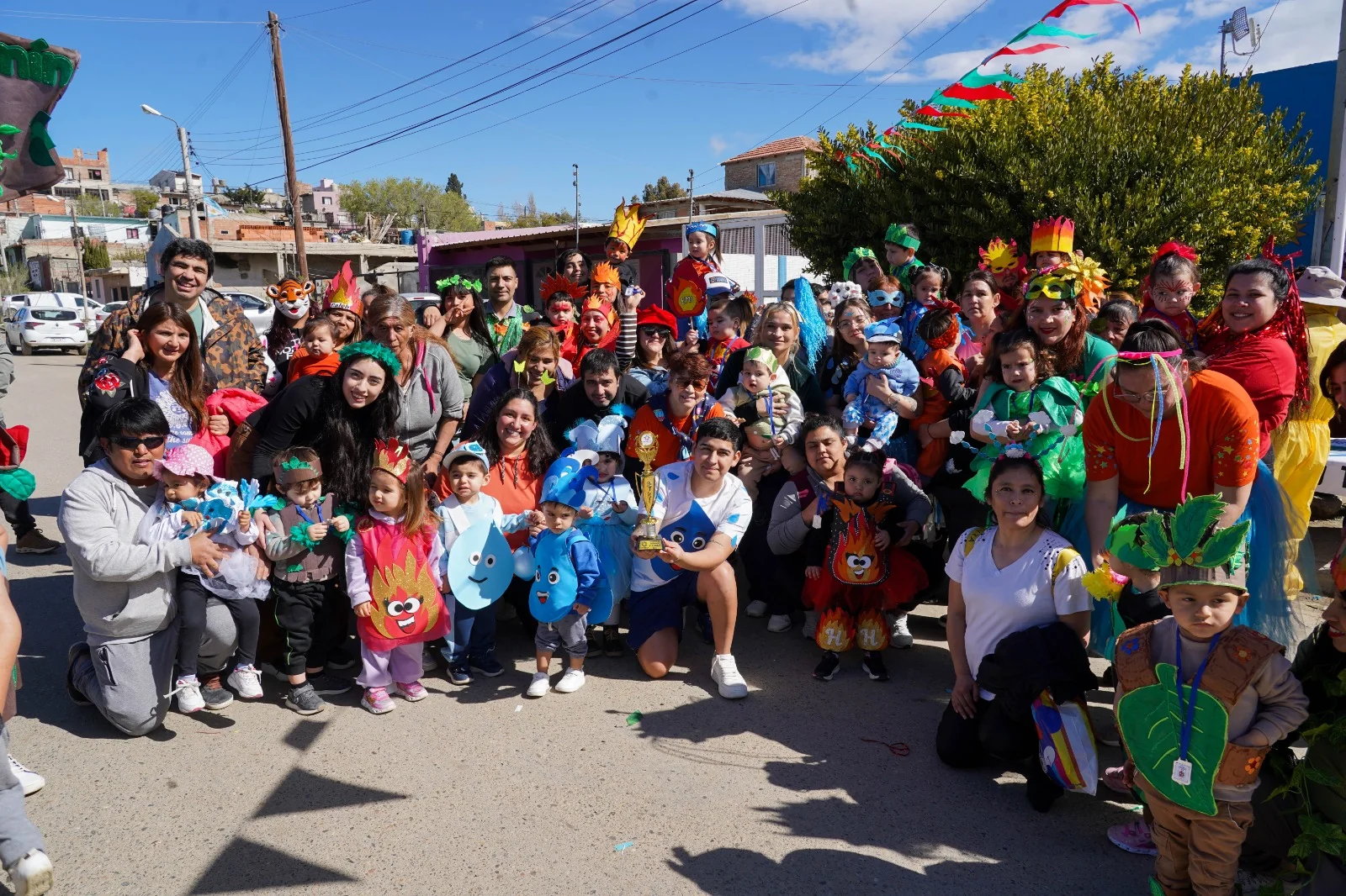 El Municipio festejó el Día de la Primavera con actividades recreativas en distintos barrios