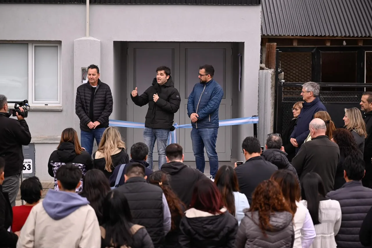 Inauguraron en Esquel una residencia para 32 estudiantes de Corcovado