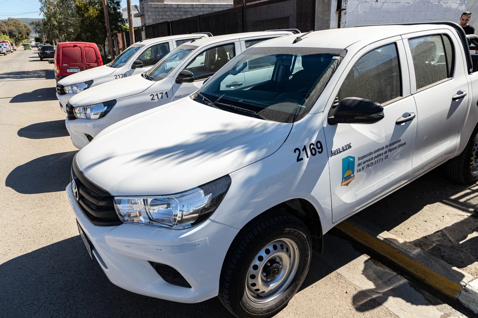 Comodoro Rivadavia suma tres camionetas para vigilar el servicio de higiene urbana