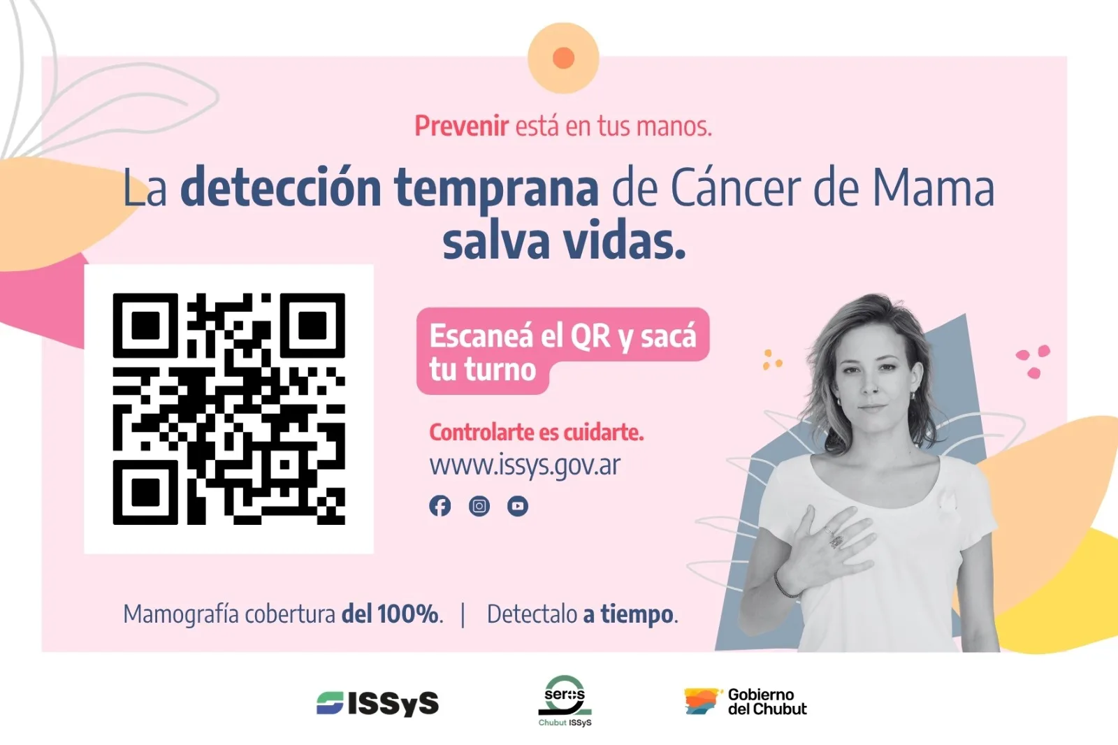 SEROS recibió 276 pedidos de mamografías en cinco días de la campaña "Prevenir está en tus manos"