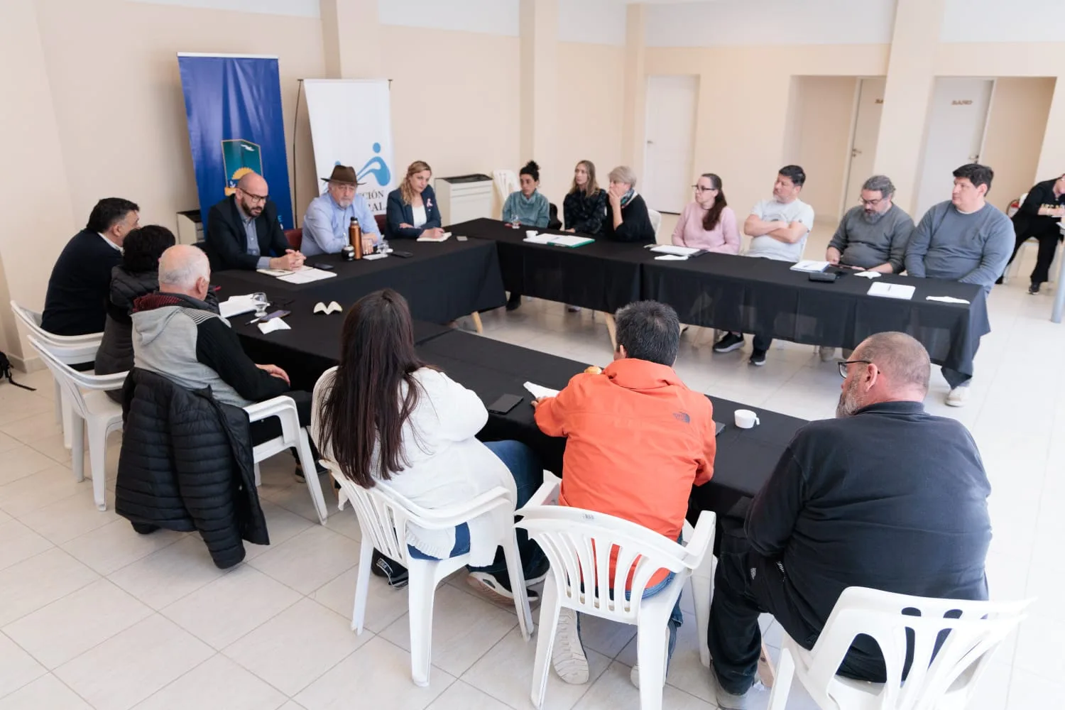 Macharashvili se reunió con vecinalistas del norte de Comodoro por limpieza, subsidios y obras