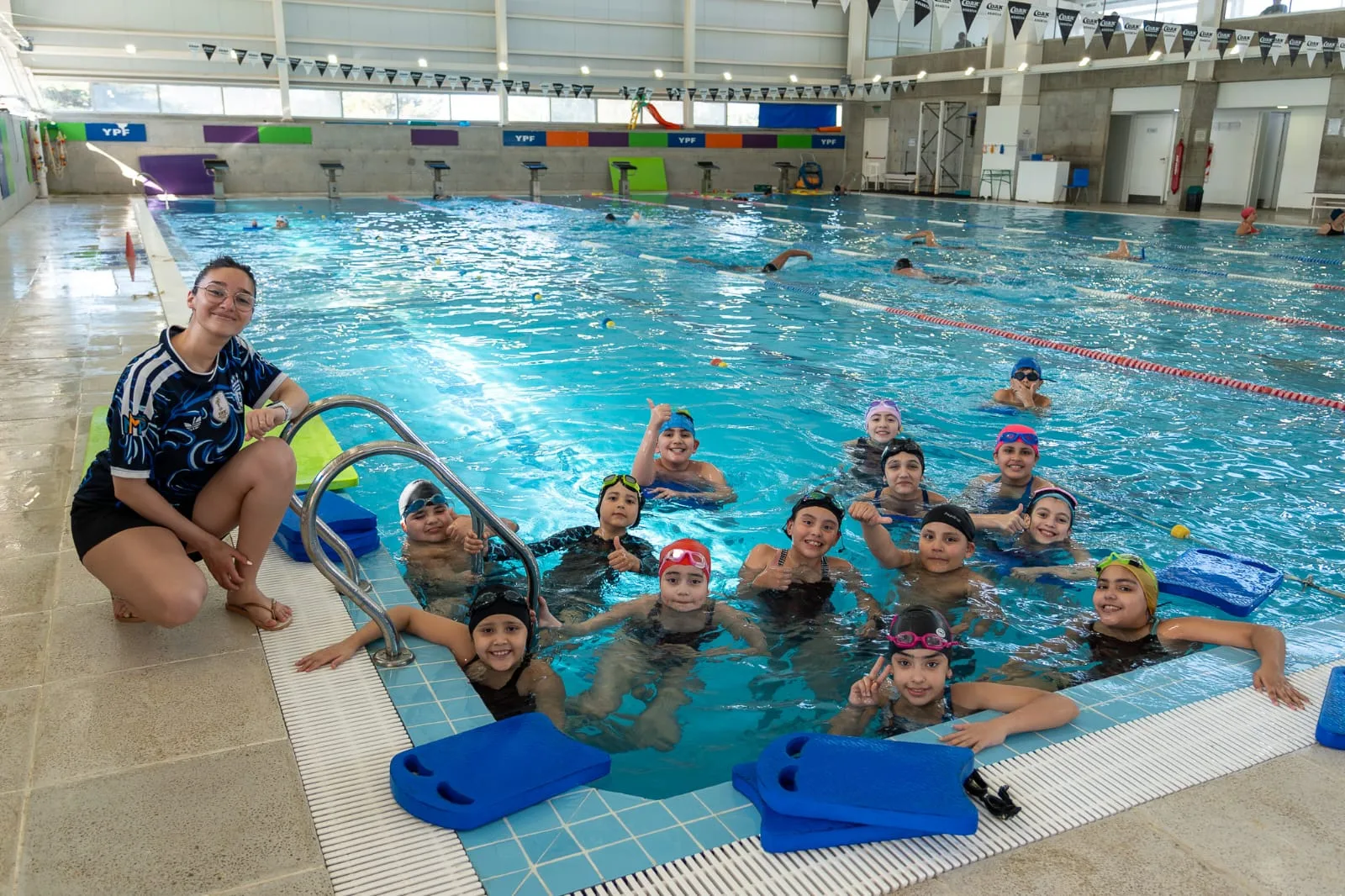 Cinco años de la pileta de barrio Pueyrredón: más de 3.000 usuarios y una red municipal de natación en expansión