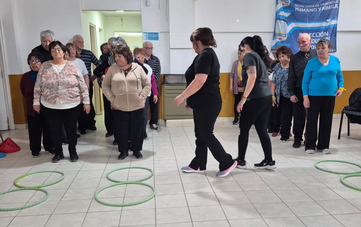 Se desarrolló un nuevo encuentro de adultos mayores en Km. 8