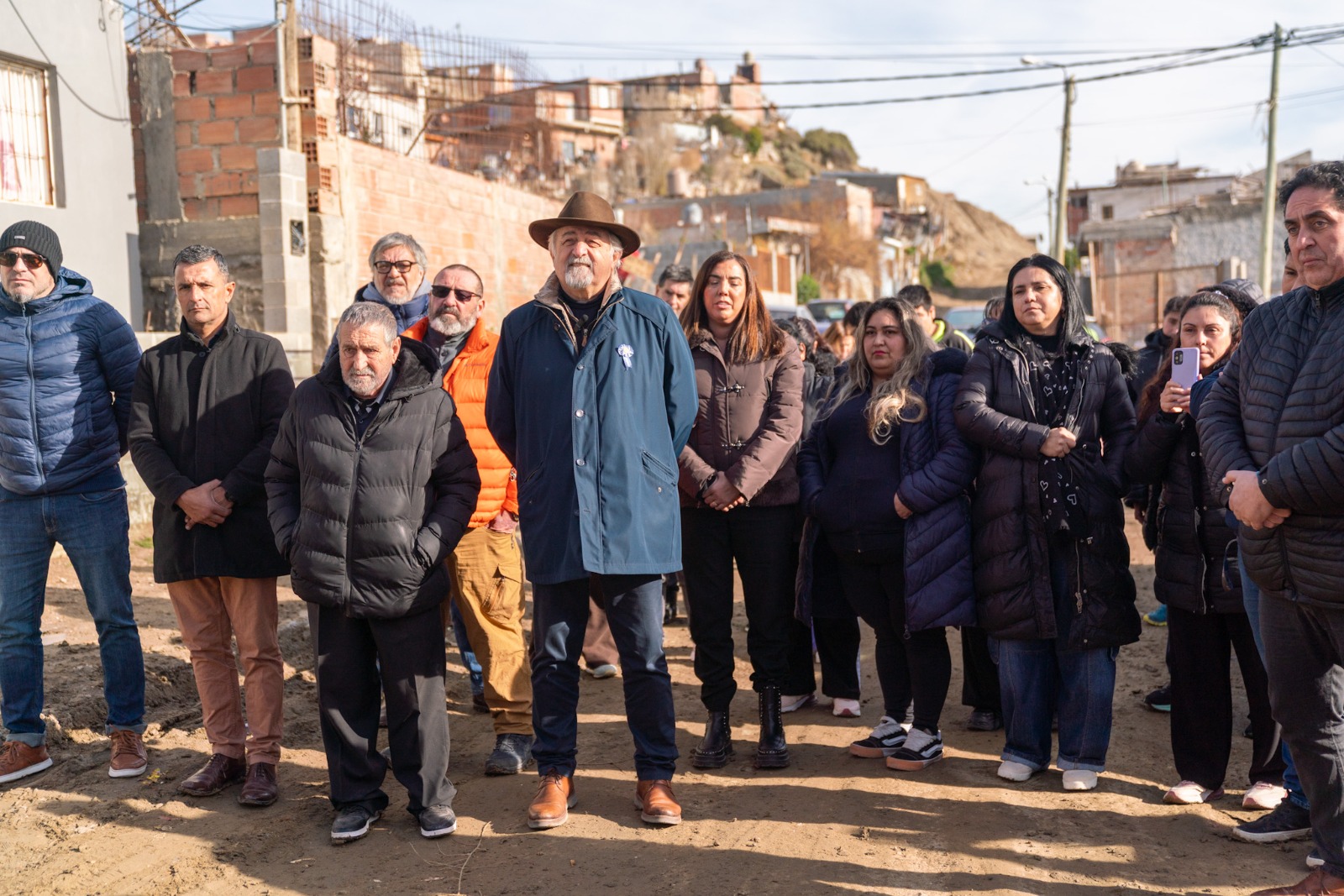 Othar inauguró la primera etapa de la ampliación de la red de gas de barrio Abel Amaya