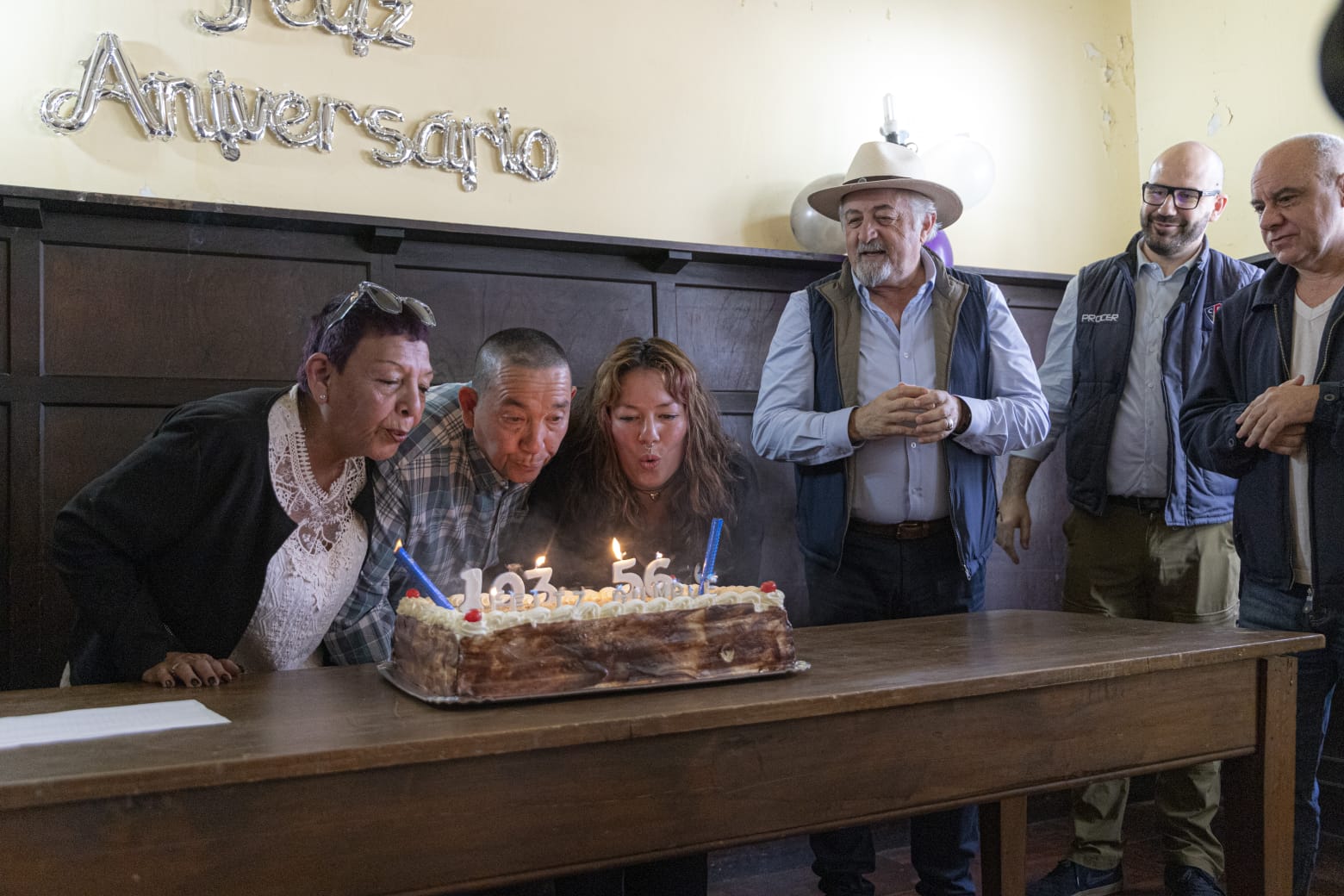 Othar acompañó el festejo por el 103° aniversario del barrio Diadema Argentina