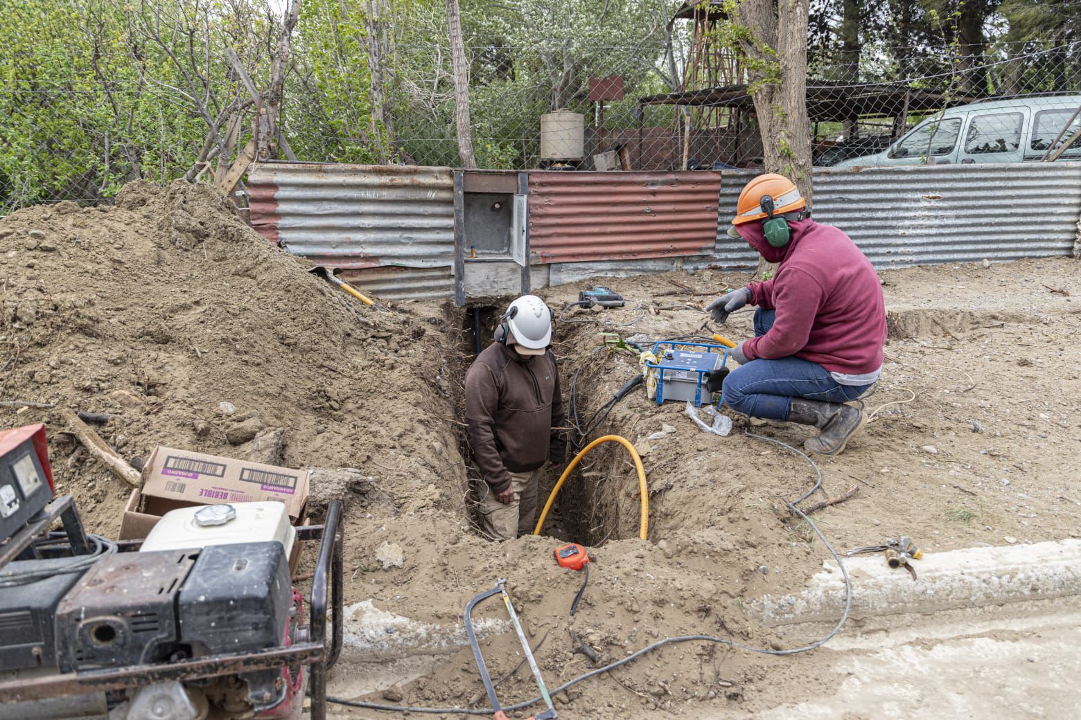Avanza la ampliación de la obras de gas y mantenimiento vial en Bella Vista Sur