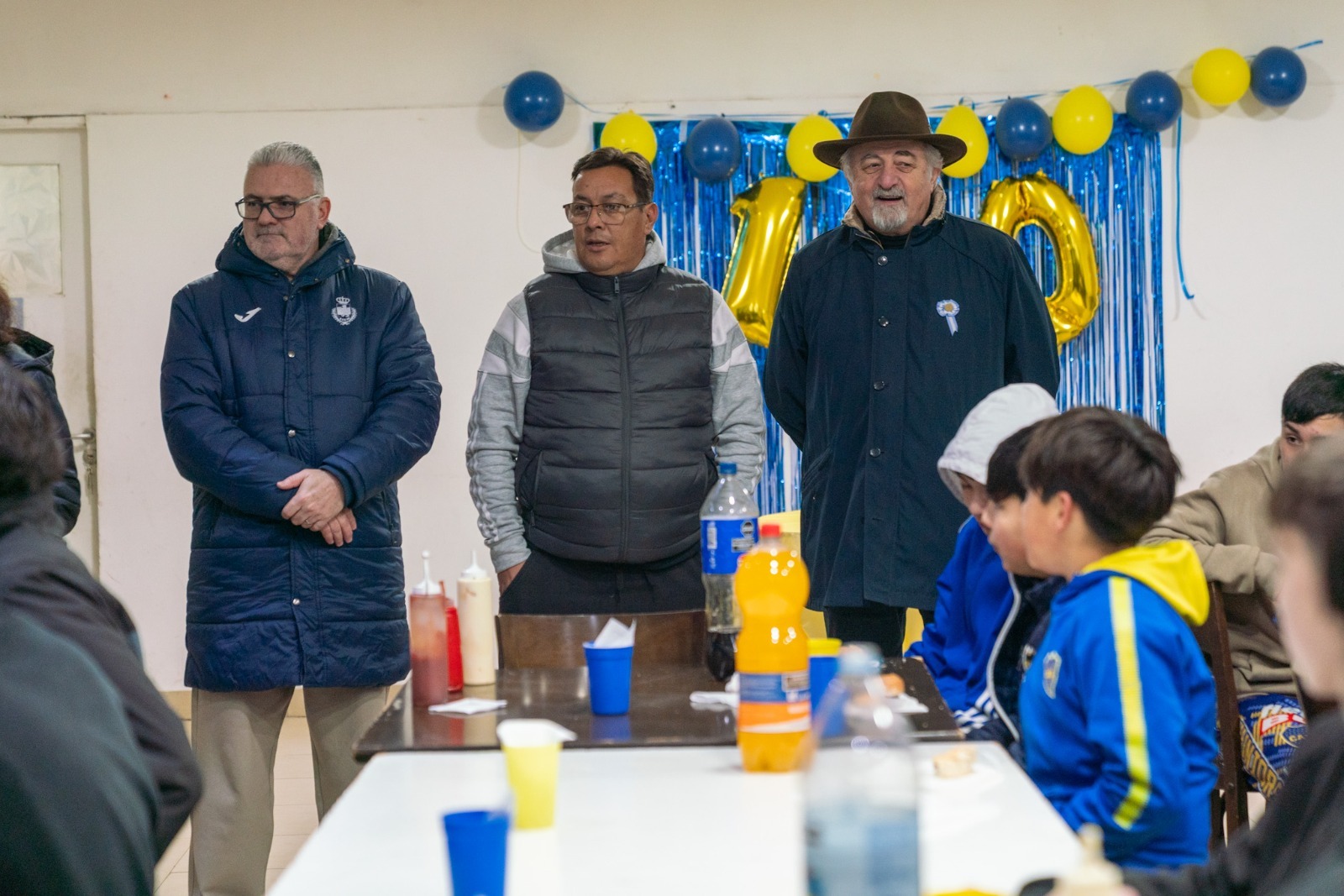 El intendente acompañó el acto por el centenario del Club Talleres Juniors