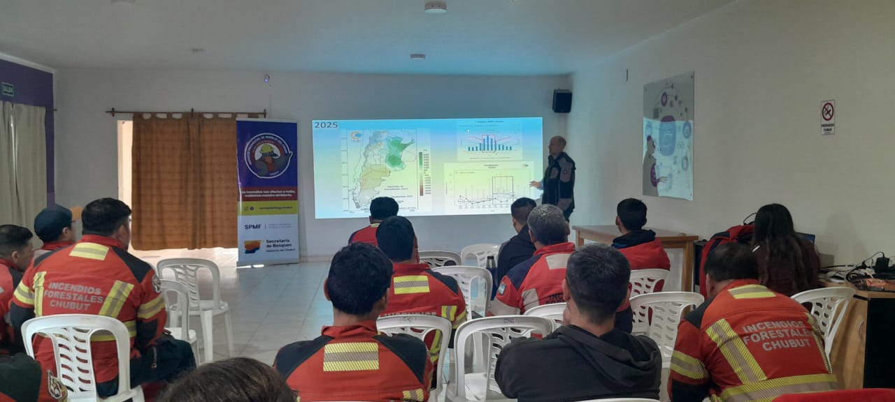 Chubut realizó plenario operativo para repasar acciones de prevención de incendios forestales