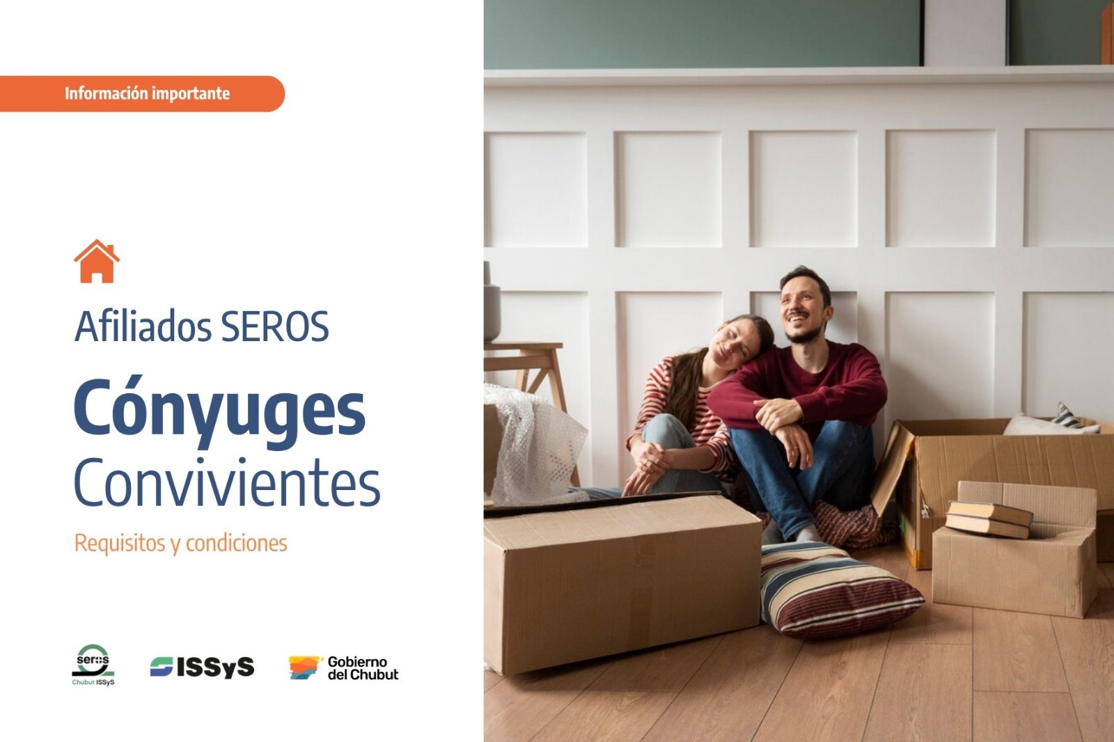 SEROS recuerda requisitos para afiliaciones de cónyuges y convivientes