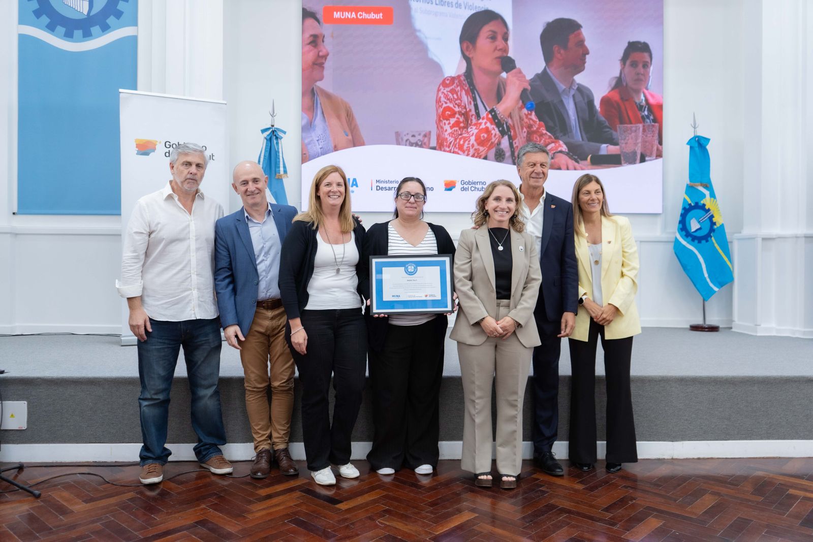 Rada Tilly recibió la distinción de UNICEF como municipio comprometido con la niñez y la adolescencia