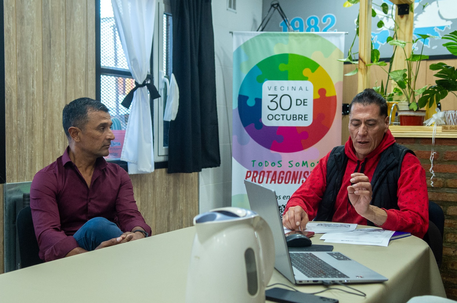 La Municipalidad y la Vecinal del barrio 30 de Octubre trabajan en conjunto para mejorar el entorno urbano