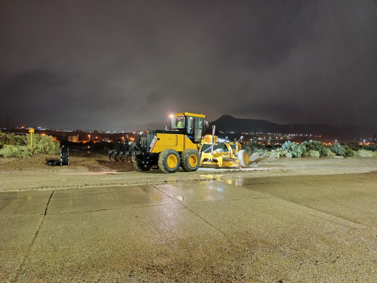 Las precipitaciones no causaron inconvenientes en Comodoro
