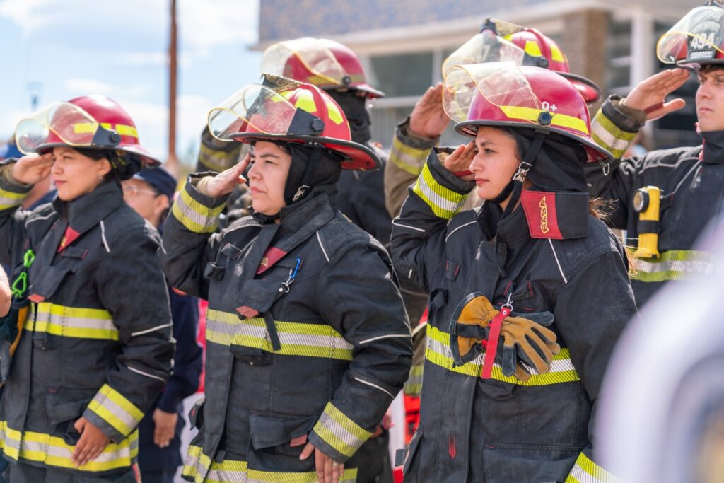El Destacamento 3 de Bomberos Voluntarios de Comodoro celebró su 30° aniversario