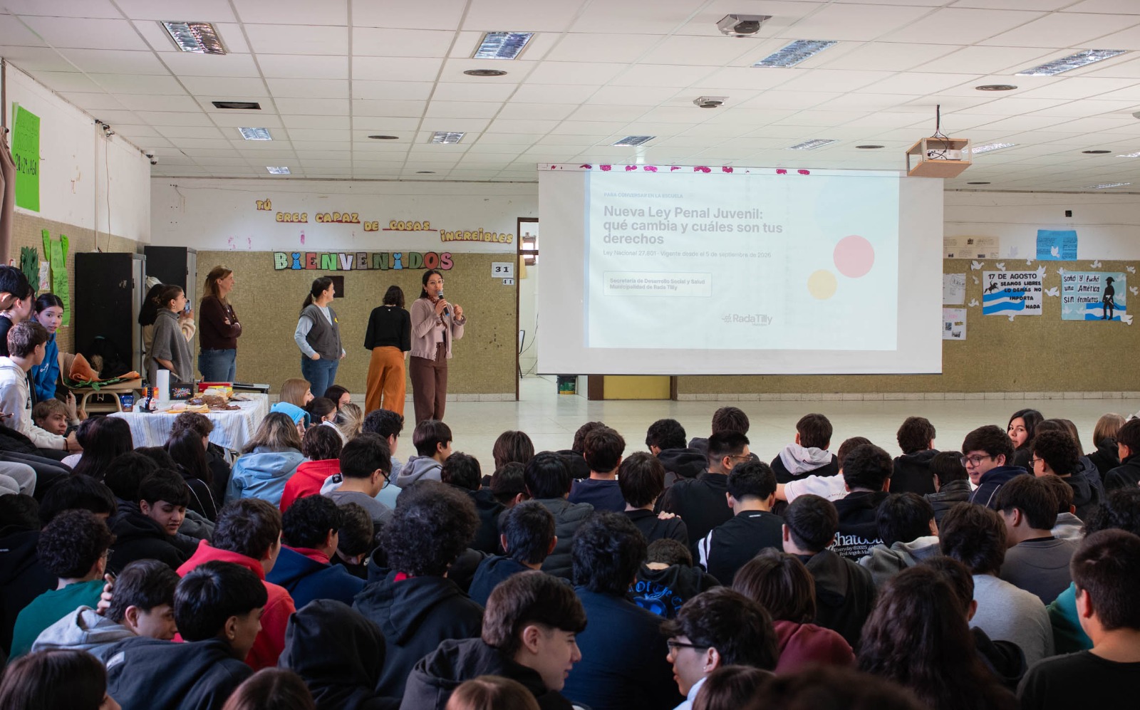 Derechos, responsabilidades y prevención: el Municipio de Rada Tilly fortalece el trabajo con adolescentes