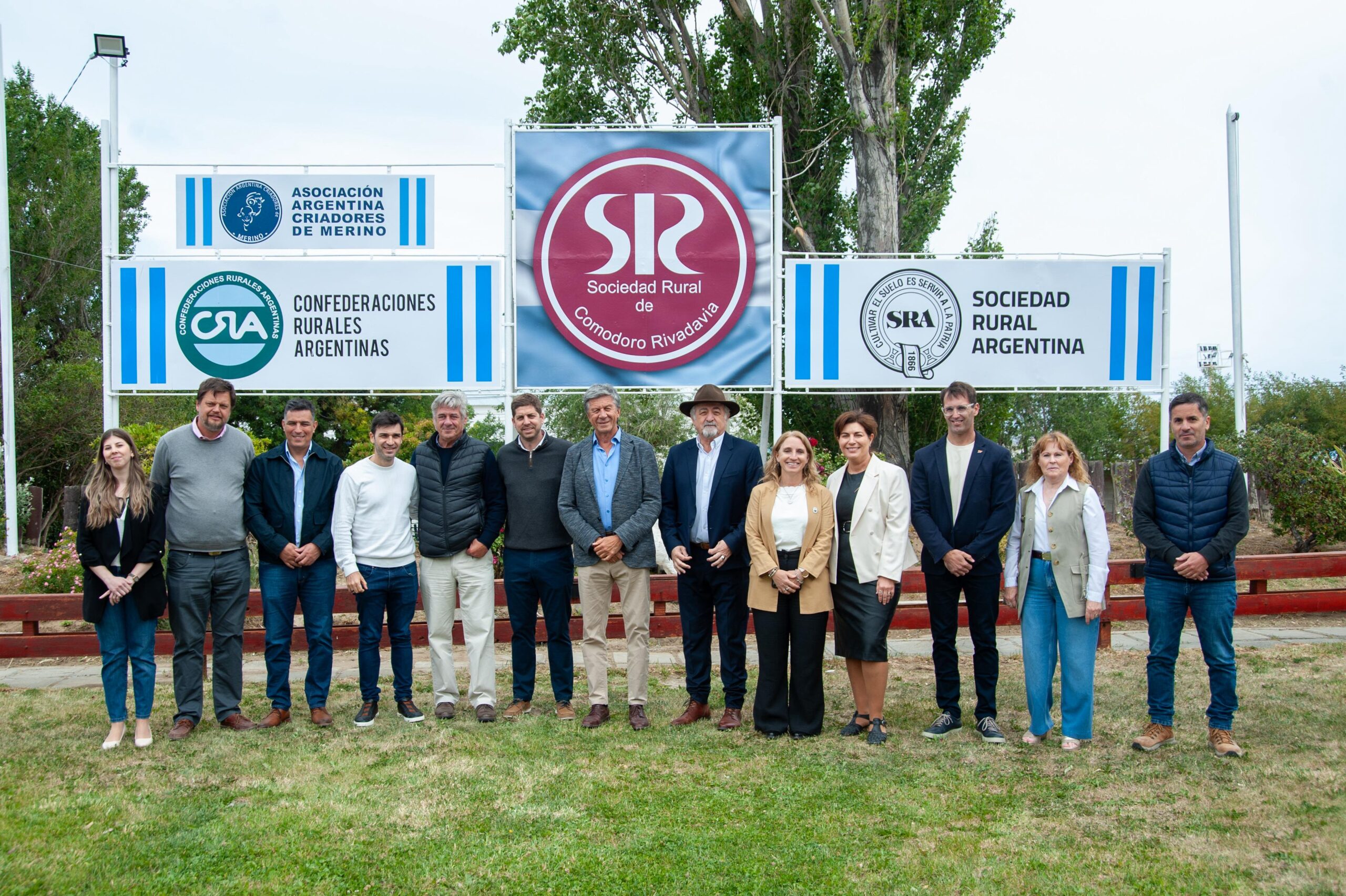 Torres se reunió en Comodoro Rivadavia con las máximas autoridades de la Sociedad Rural Argentina