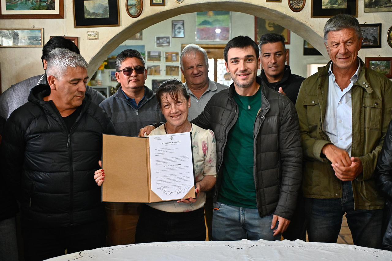 Comenzó la obra de la Ruta Nacional 40 “Los Tamariscos – Facundo” con fondos provinciales