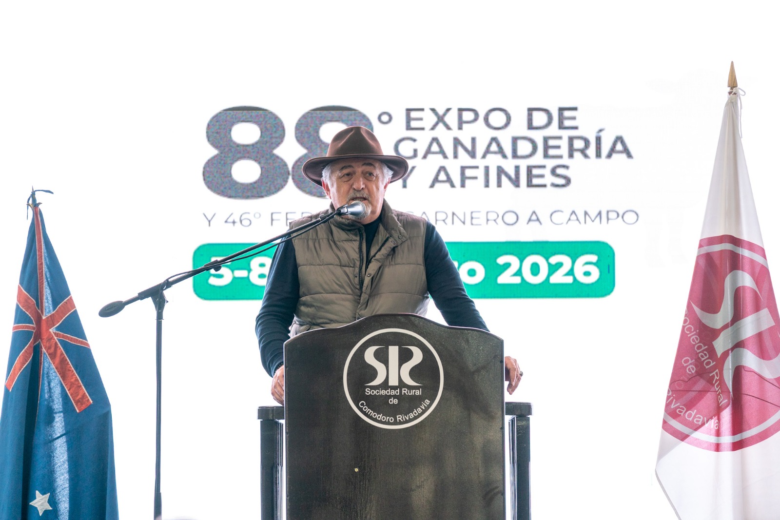 Con un llamado a la unidad productiva, Othar inauguró la 88° Expo Ganadera