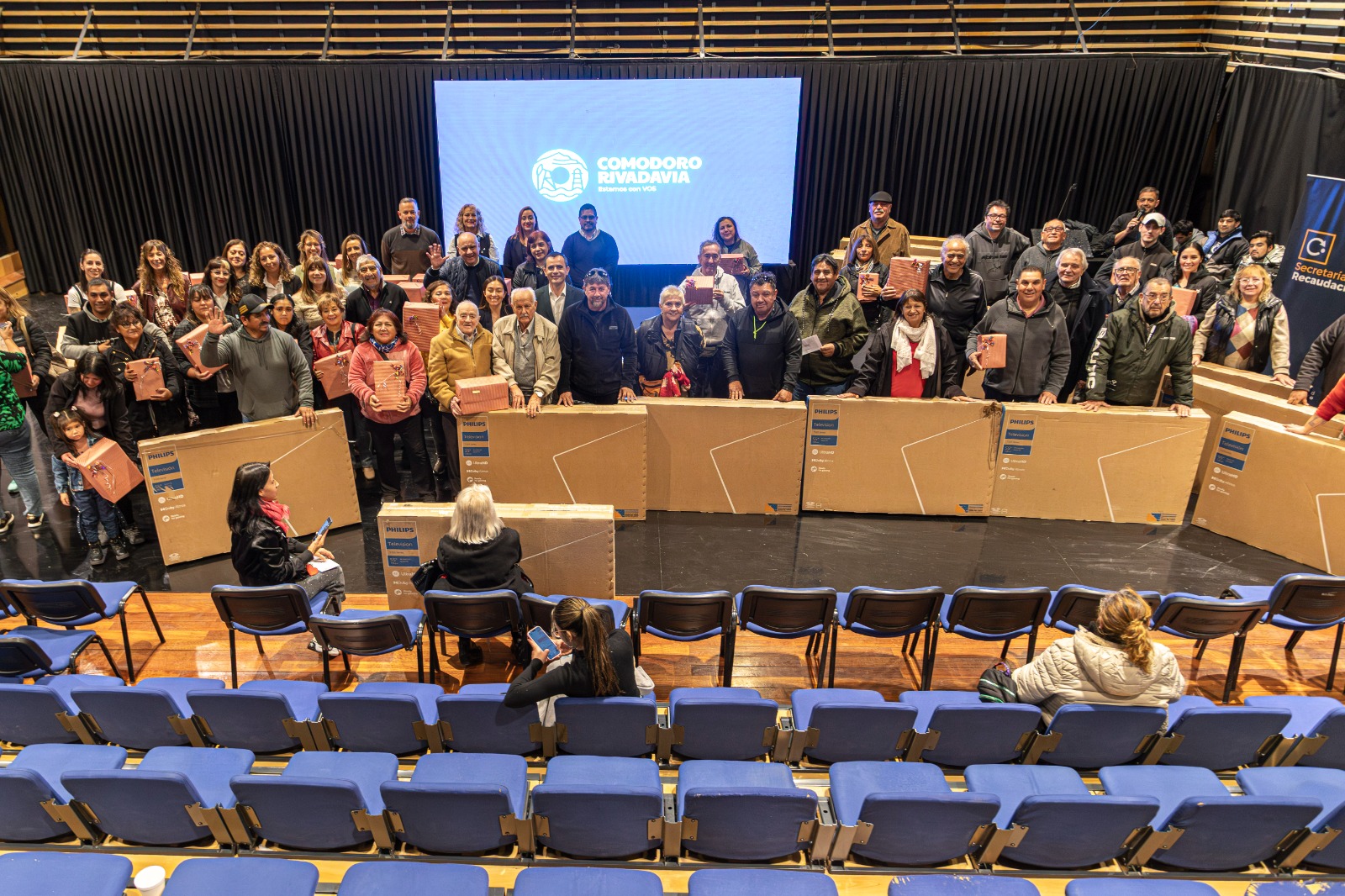La Municipalidad premió a contribuyentes por el pago anual de impuestos