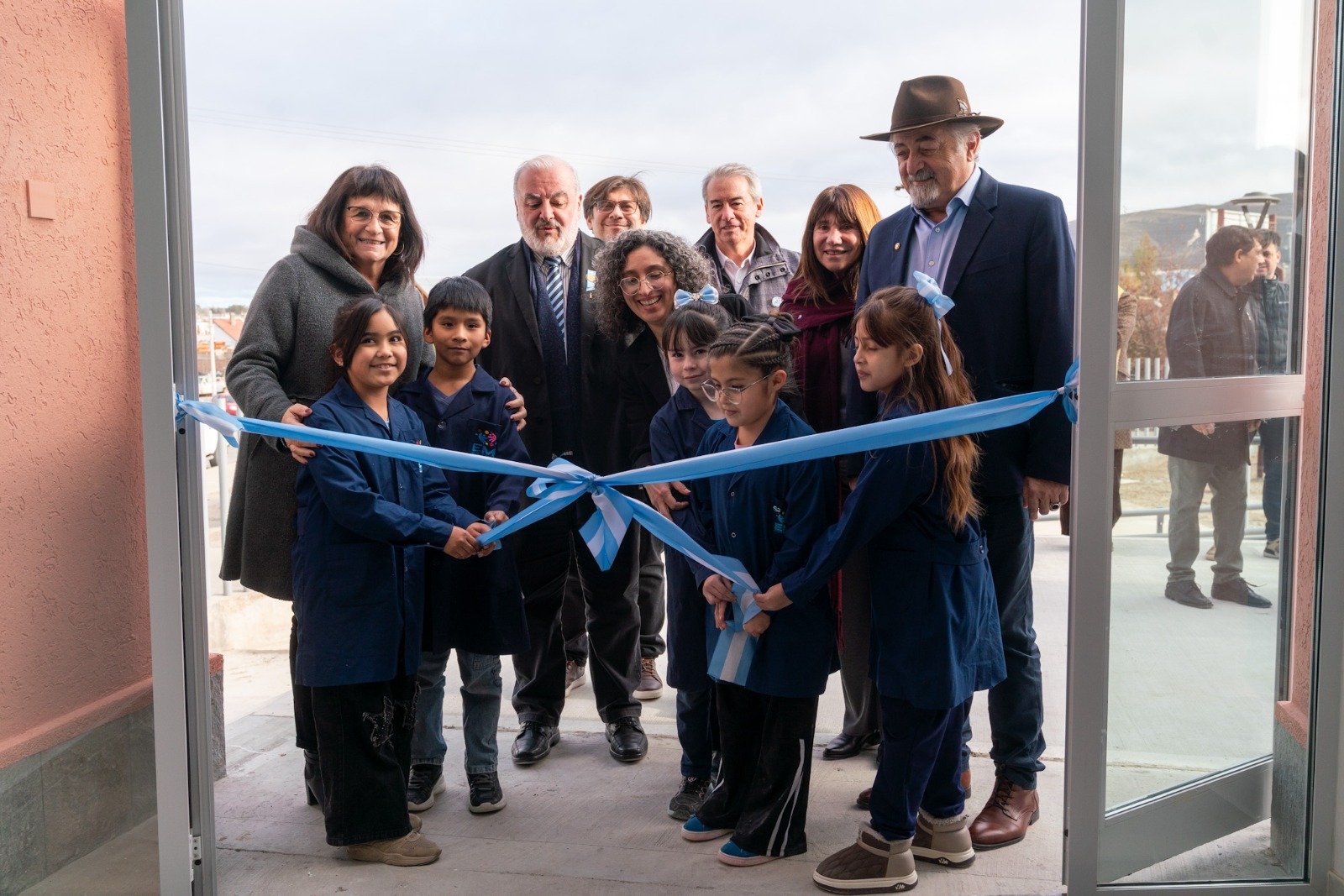 Othar inauguró la primera etapa de ampliación de la Escuela Municipal