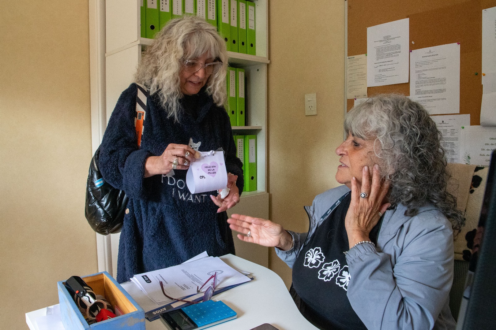 El Centro de Promoción Laboral promovió una acción de bienestar personal y sustentabilidad con trabajadoras municipales