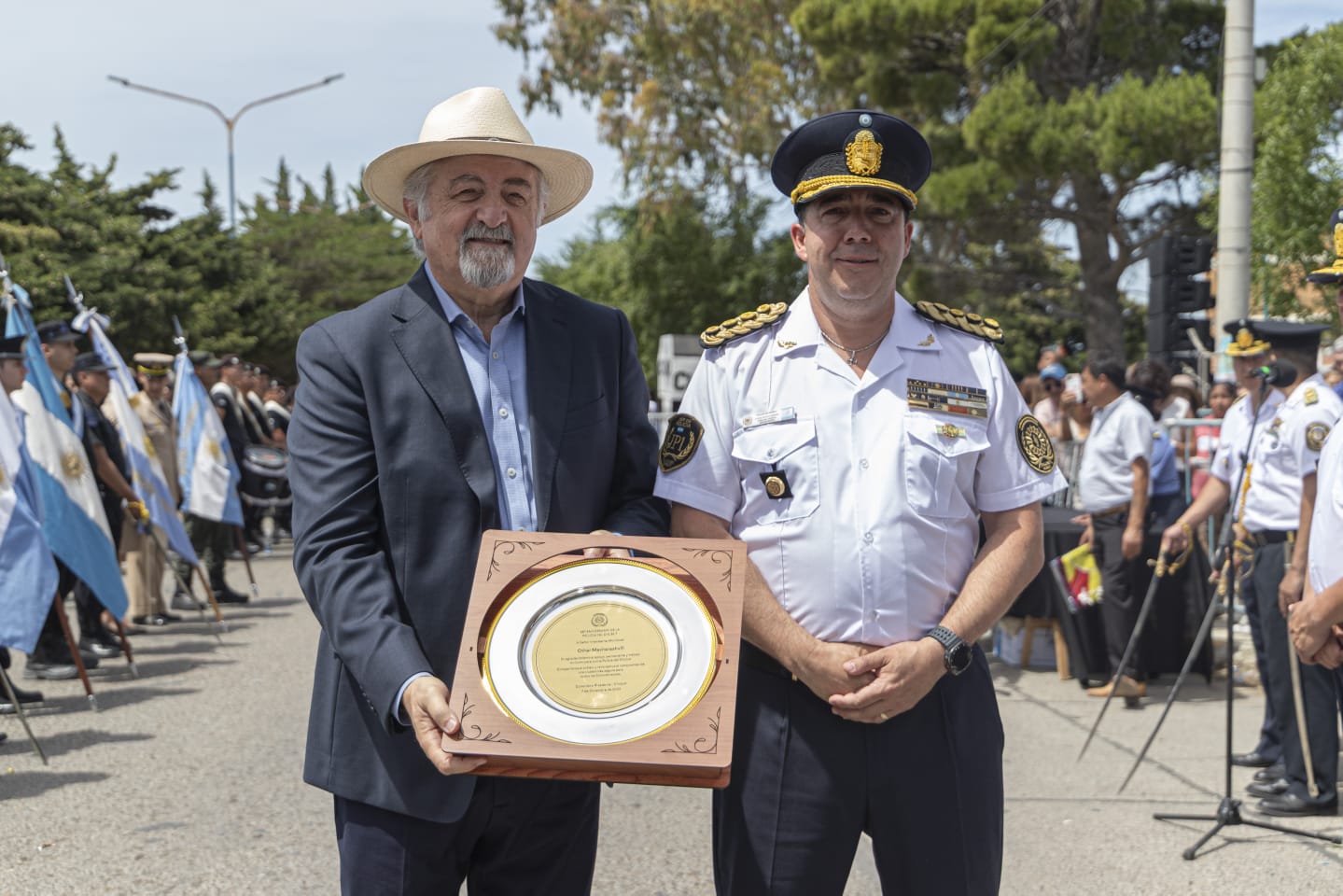 Othar acompañó el 68° Aniversario de la Policía del Chubut
