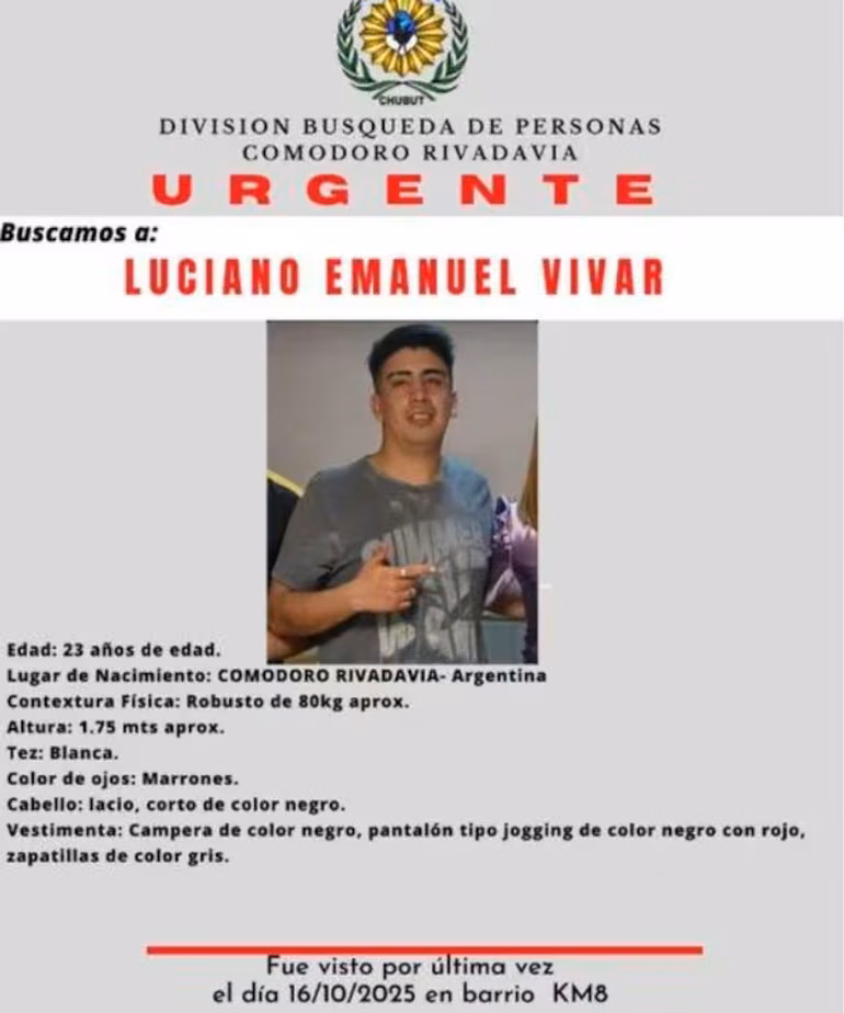 Desaparecieron otros dos jóvenes en Comodoro Desaparecieron otros dos jóvenes en Comodoro