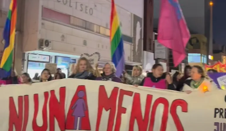 El reclamo de Ni Una Menos volvió a las calles de Comodoro