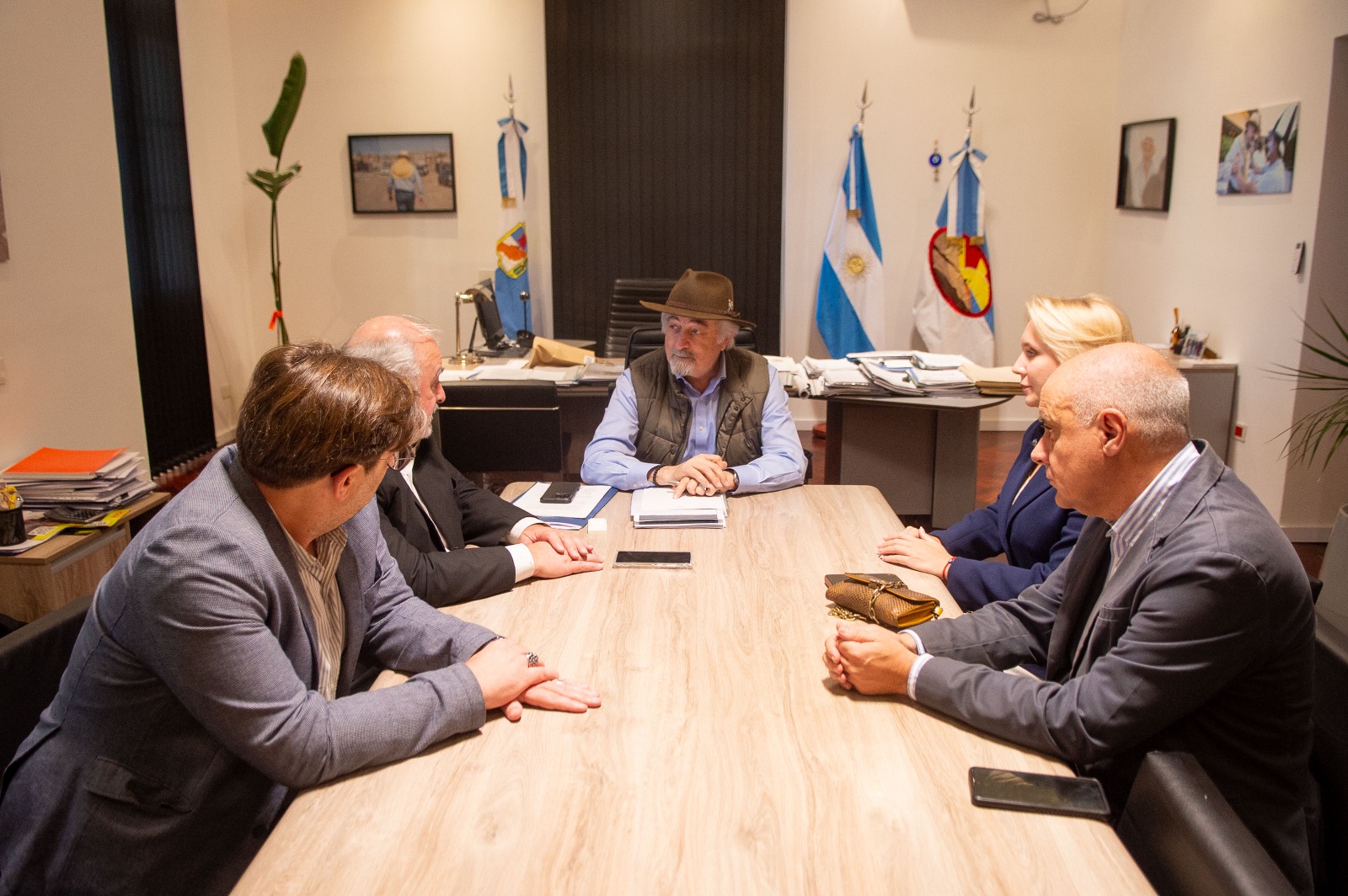 Othar y Suiskaia ratificaron la voluntad de cooperación en proyectos energéticos, industriales y científicos