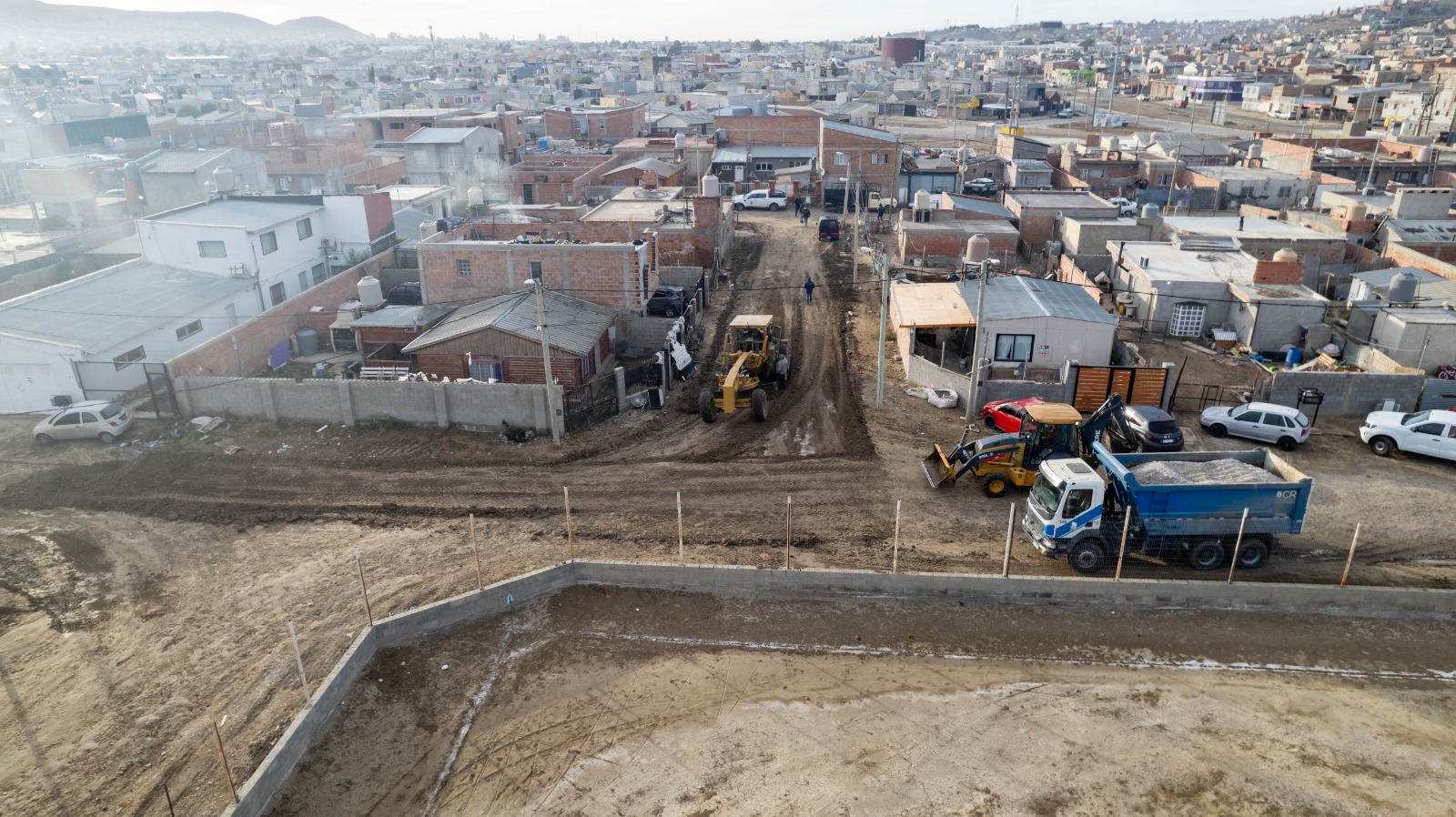 El Municipio intensifica las tareas de mantenimiento vial en distintos sectores de la ciudad