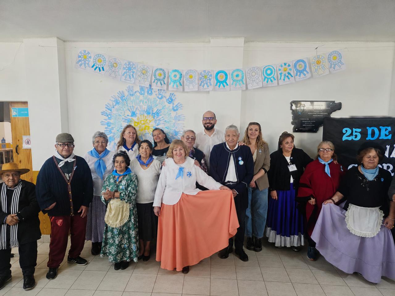 Centros de Día para Personas Mayores compartieron un encuentro por el 25 de Mayo