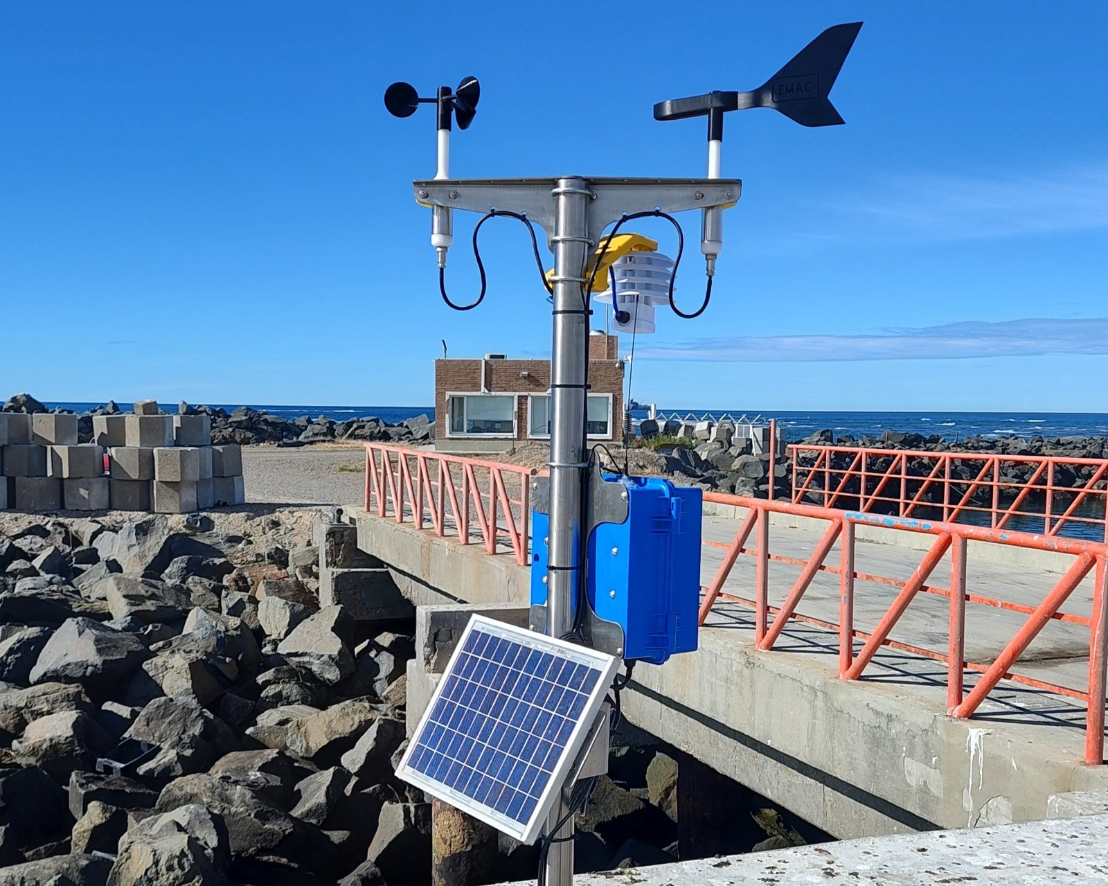 El Observatorio Oceanográfico Golfo San Jorge fortalece su red con nuevas tecnologías
