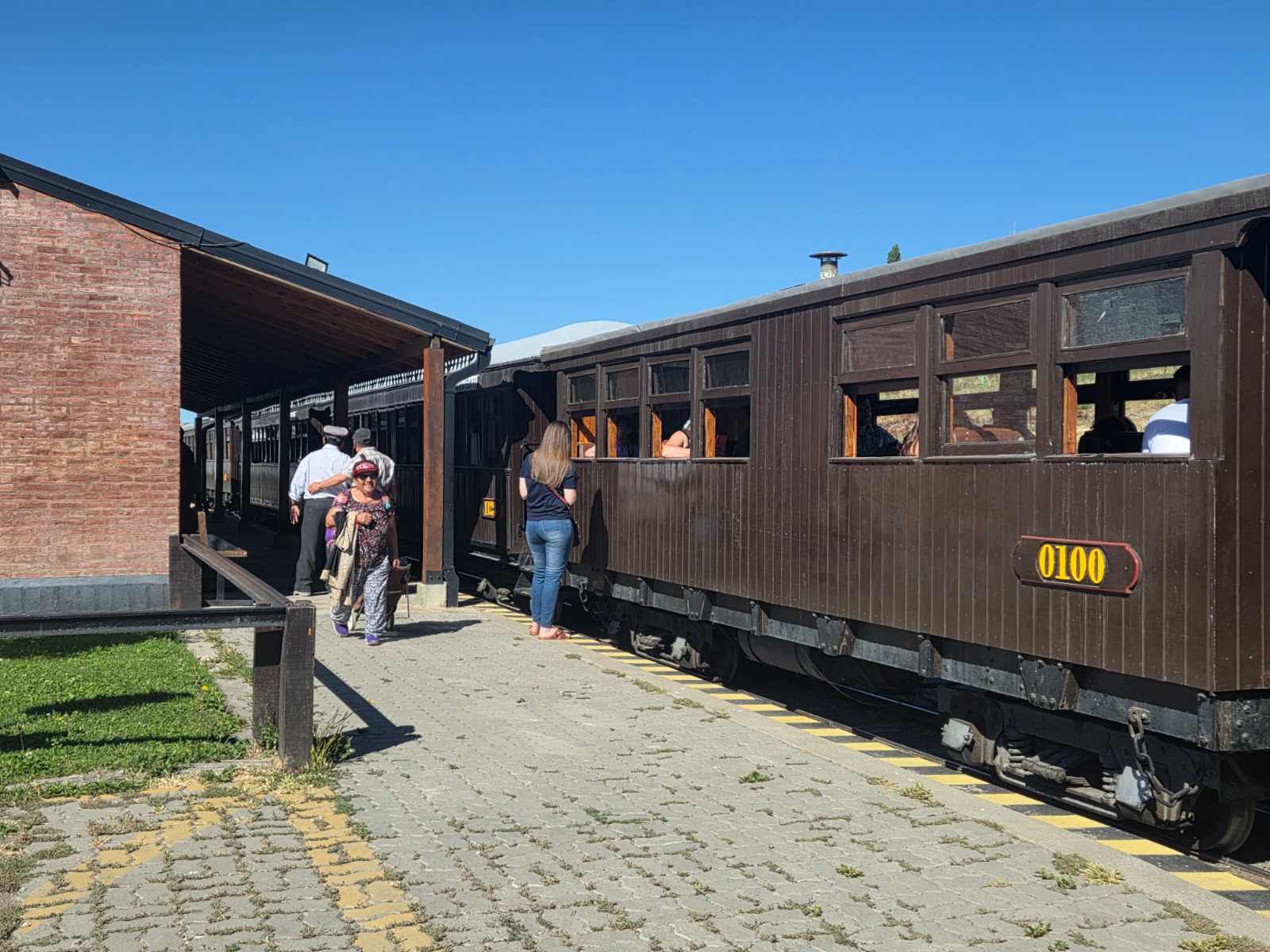 La Trochita realizó la primera salida del 2026