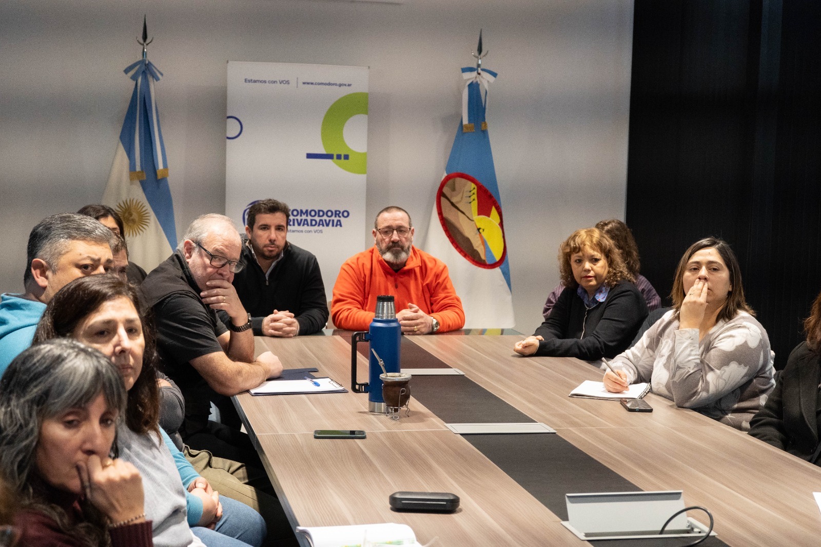 El Municipio brindó los avances del diagnóstico territorial a los vecinos afectados por el cerro Hermitte