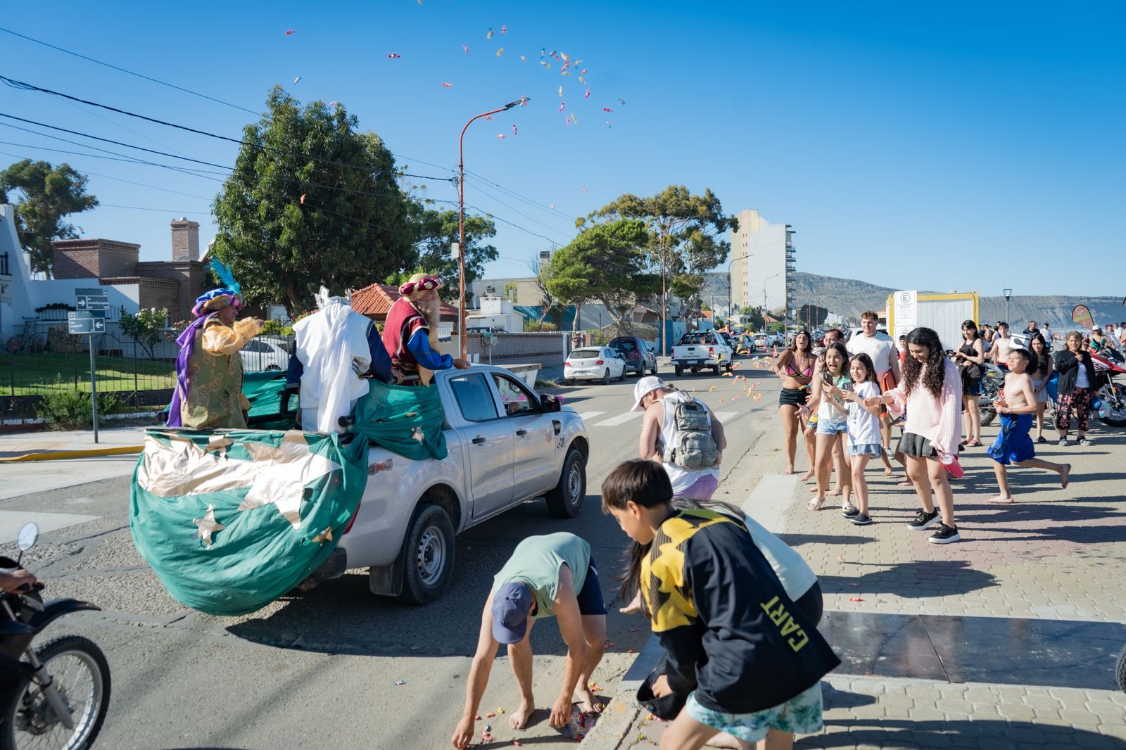 Rada Tilly recibe la magia de los Reyes Magos