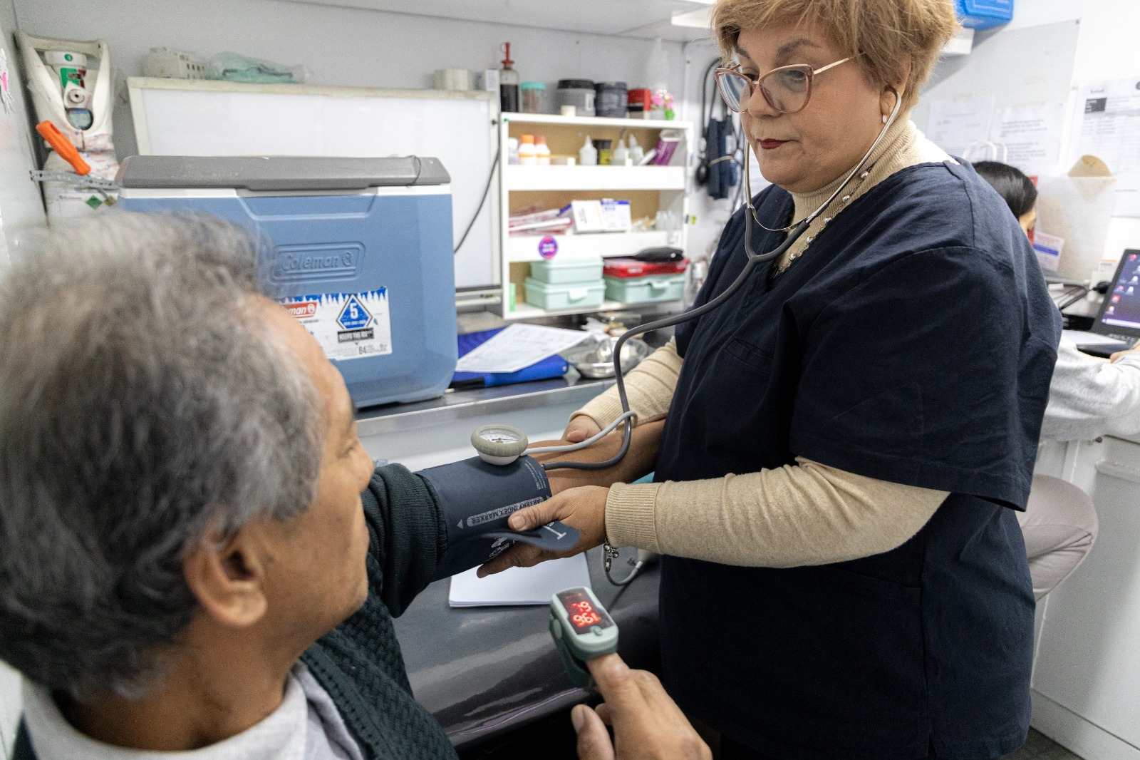 El tráiler de Salud cierra su estadía en el barrio Juan XXIII con una jornada especial de atenciones