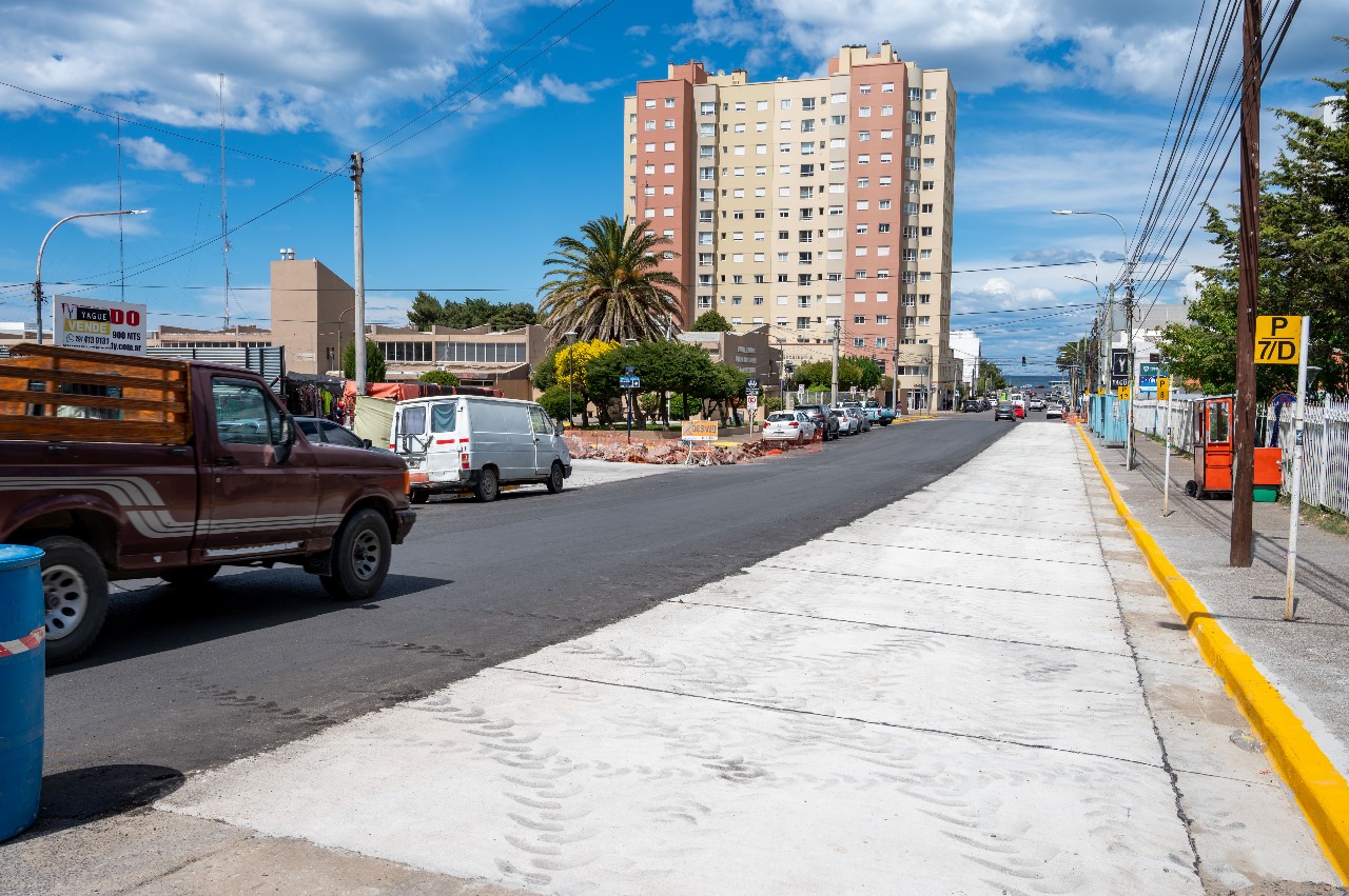 Se habilitó la calle 25 de Mayo luego del reacondicionamiento de la calzada
