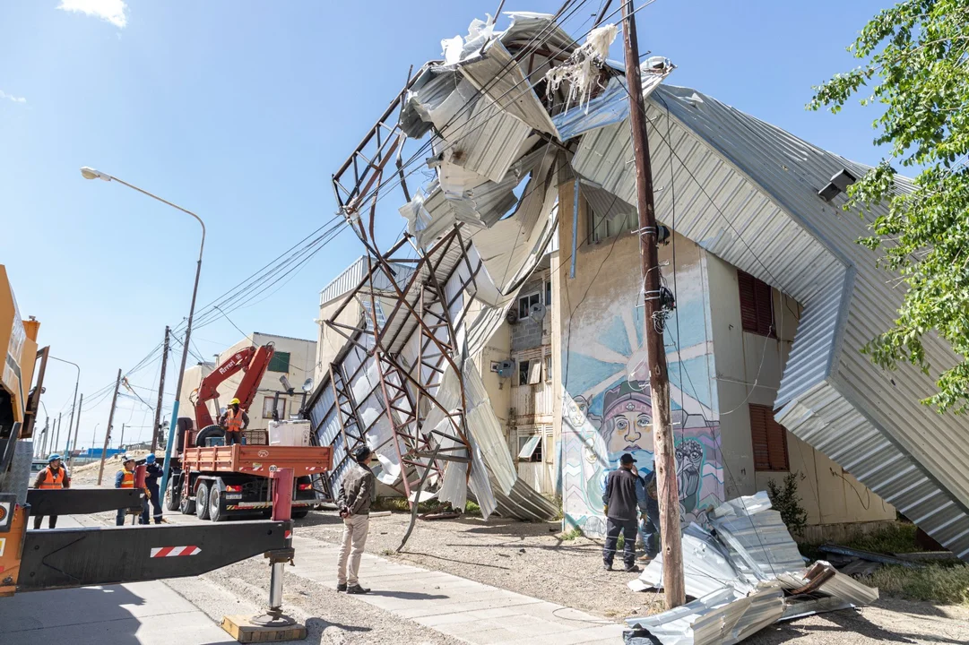 Desarrollo Humano releva daños en más de 70 barrios y busca dar soluciones habitacionales «definitivas» tras el viento