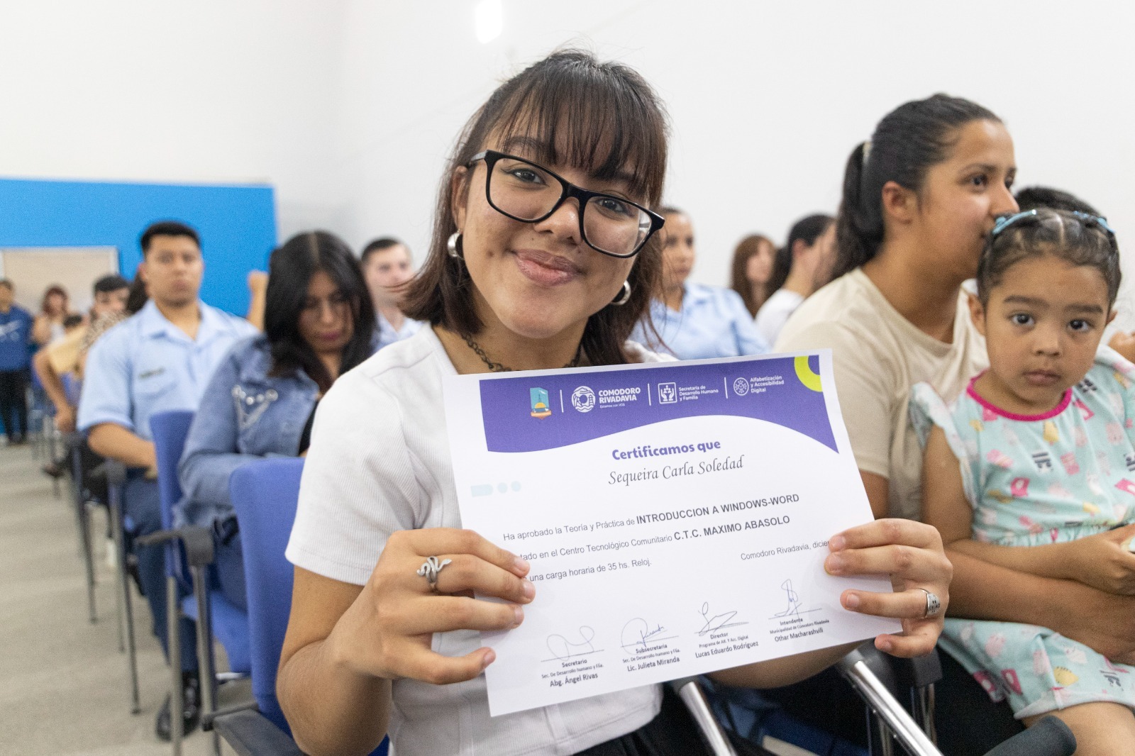 Se realizó una nueva entrega de certificados del Programa de Alfabetización Digital
