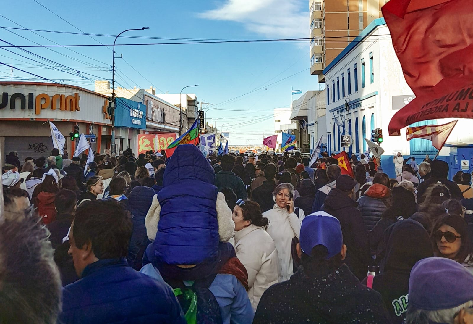 Comodoro marchó por la Memoria con una importante movilización