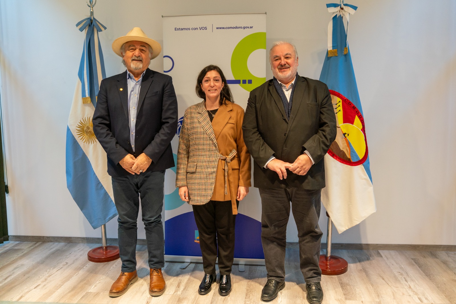 Othar impulsa lazos de cooperación bilateral entre Comodoro y Georgia