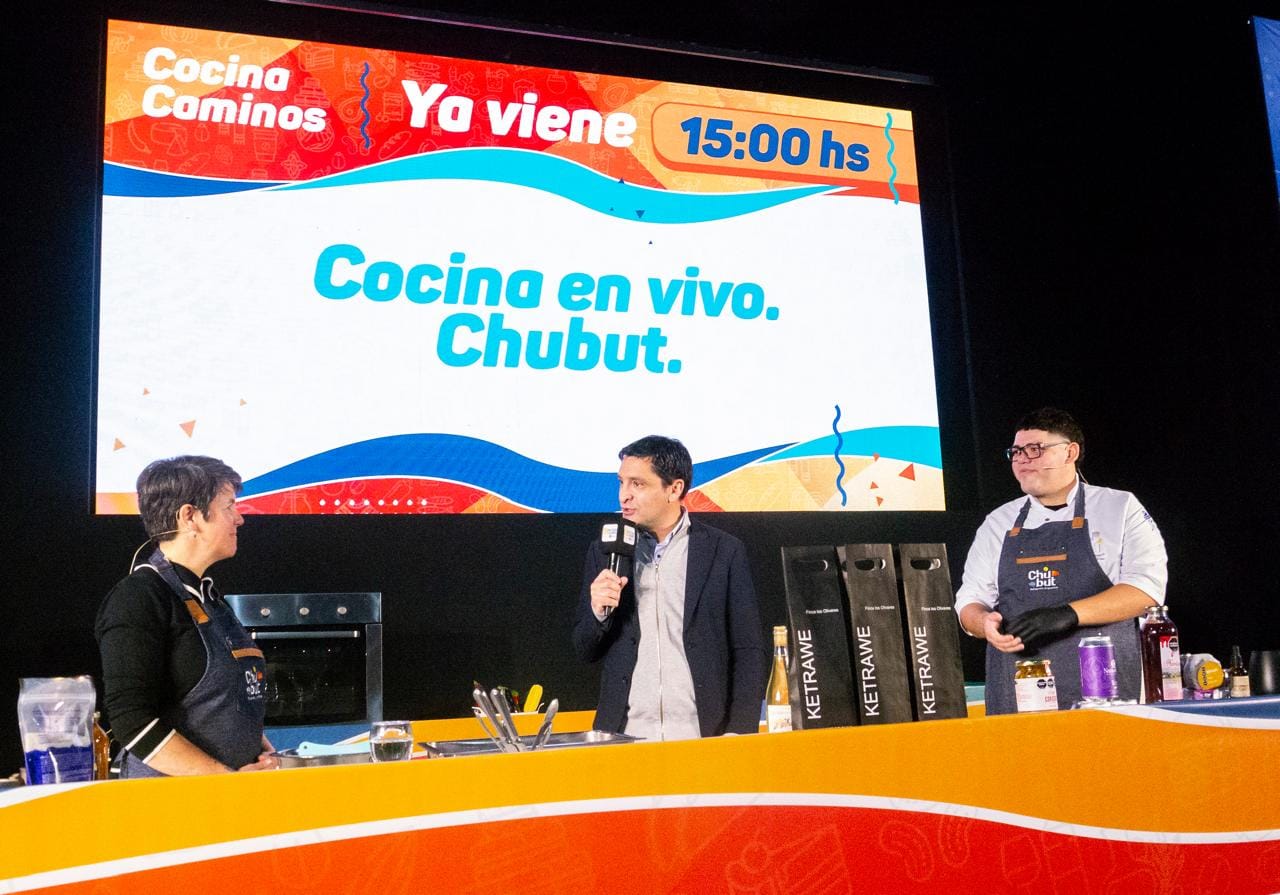 Chubut exhibió sus riquezas gastronómicas y productivas en un importante evento nacional