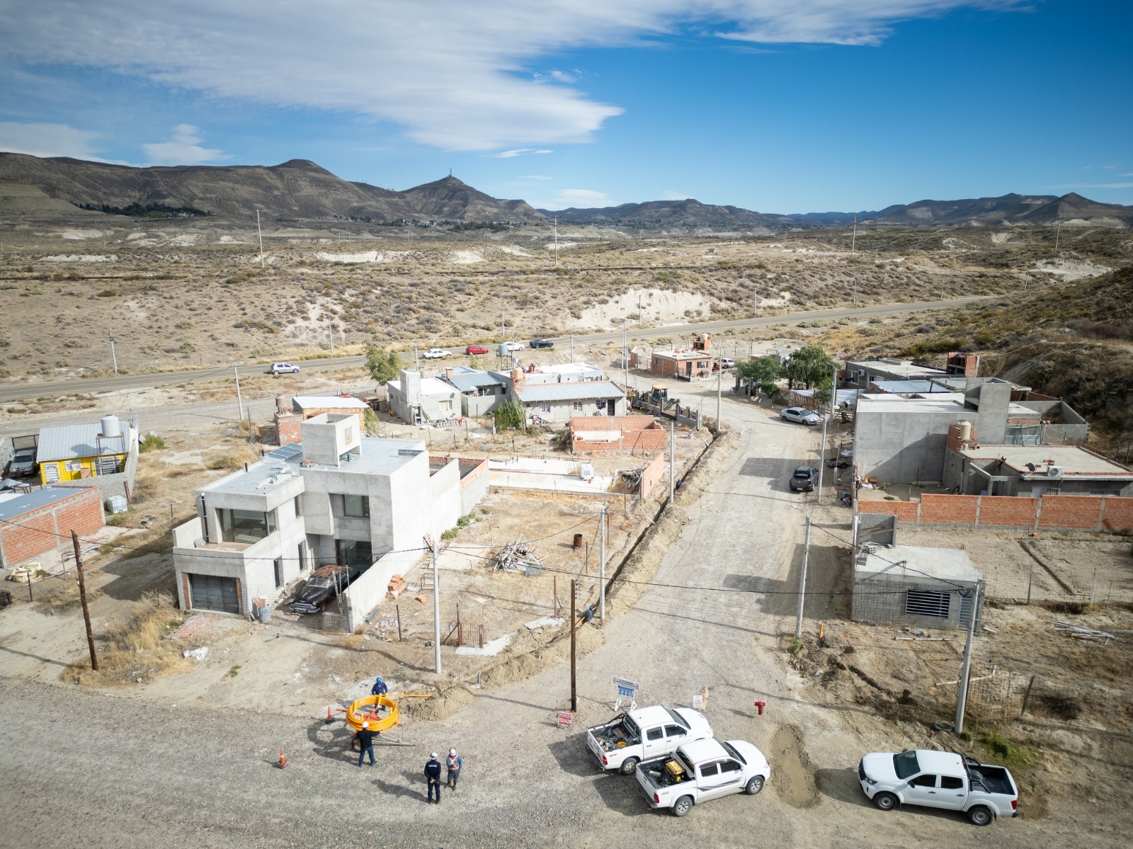 Avanza la ampliación de la red de gas en el barrio Rodríguez Peña