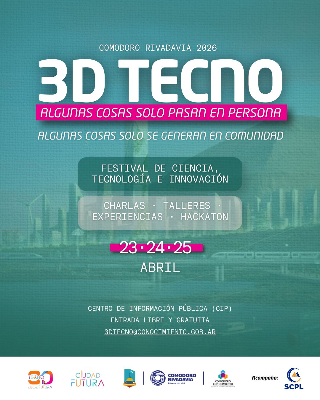 Este jueves comienza el Festival 3D Tecno en el CIP