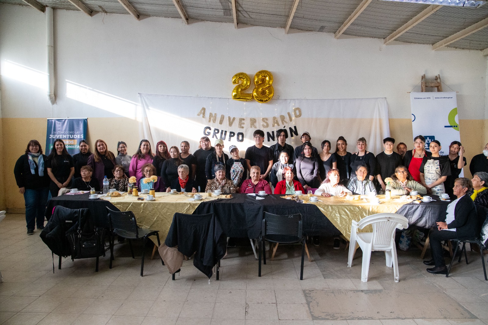 El grupo socio-recreativo La Unión celebró su 28° aniversario
