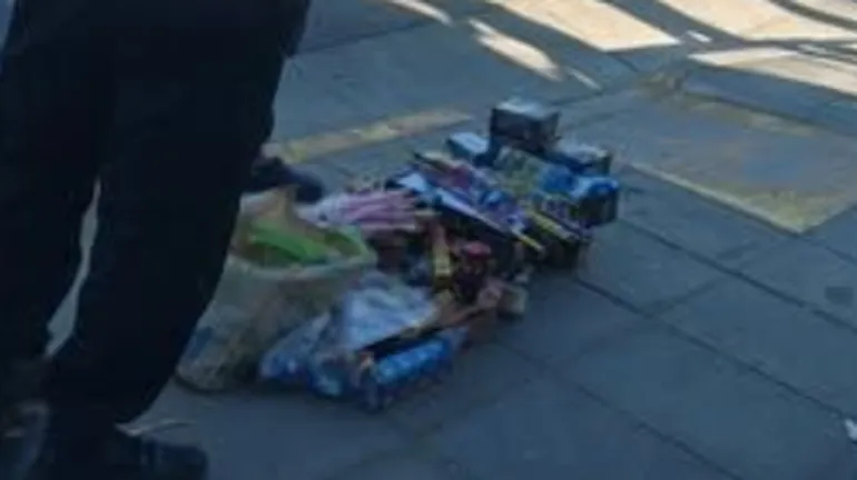 Un hombre vendía pirotecnia ilegal en barrio Mosconi