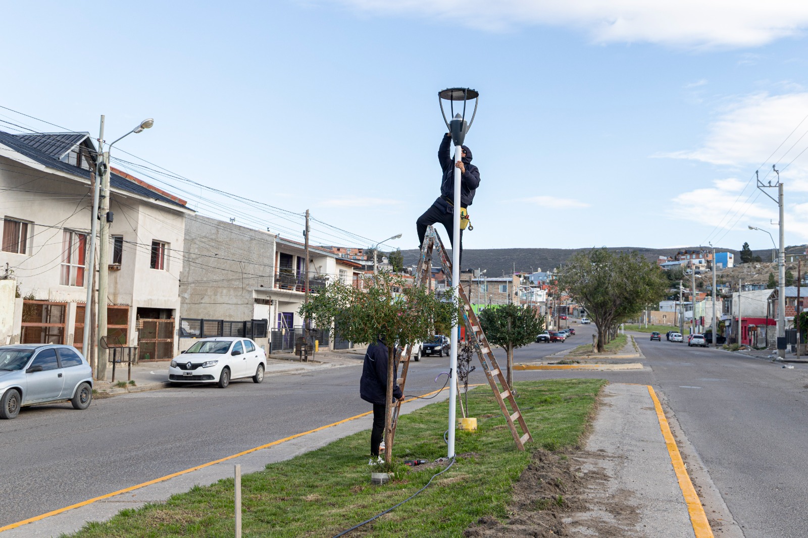 La Municipalidad avanza con los trabajos para la inauguración del boulevard “Francisco Javier Ríos”