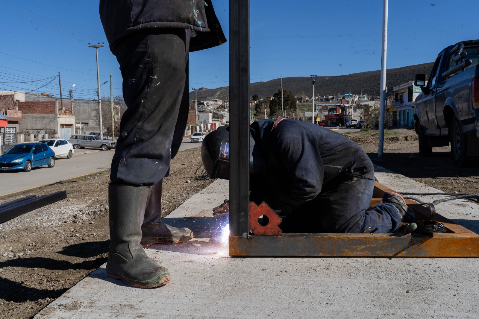 Se intensifican las tareas de reacondicionamiento en espacios públicos de cara a la llegada de la primavera