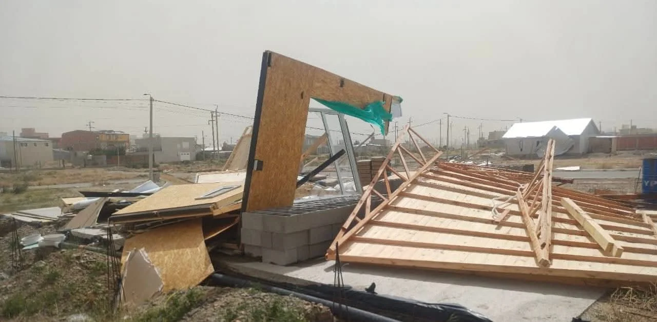 El Colegio de Arquitectos sobre el impacto del temporal en casas prefabricadas: «Vemos proyectos de internet que no se adaptan a nuestra zona»