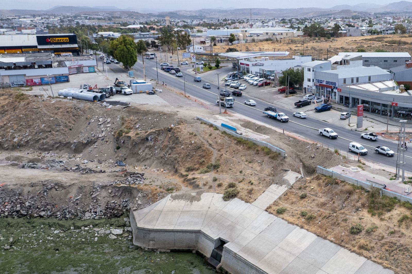 Se reemplazará un pluvial antiguo en Ruta 3 para optimizar la traza urbana
