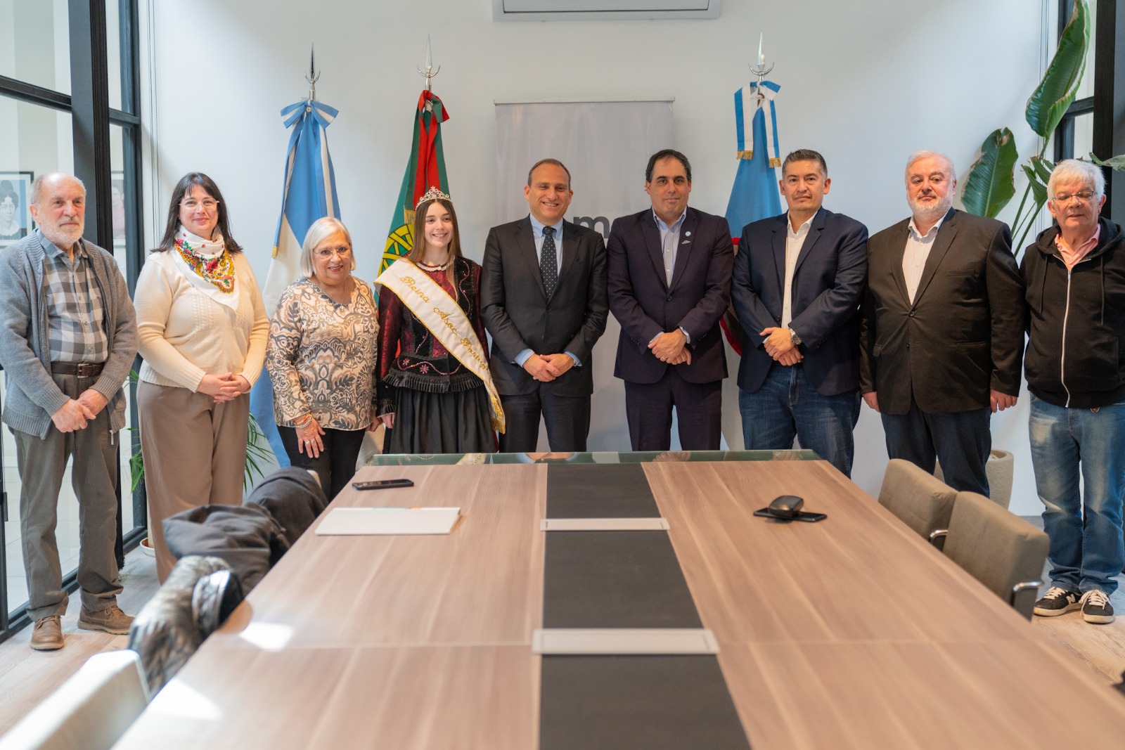 Autoridades municipales recibieron al Embajador de Portugal en Argentina